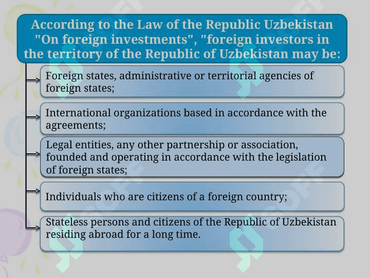 The role of foreign investment in the development of economyThe role of foreign investment in the development of economy 8