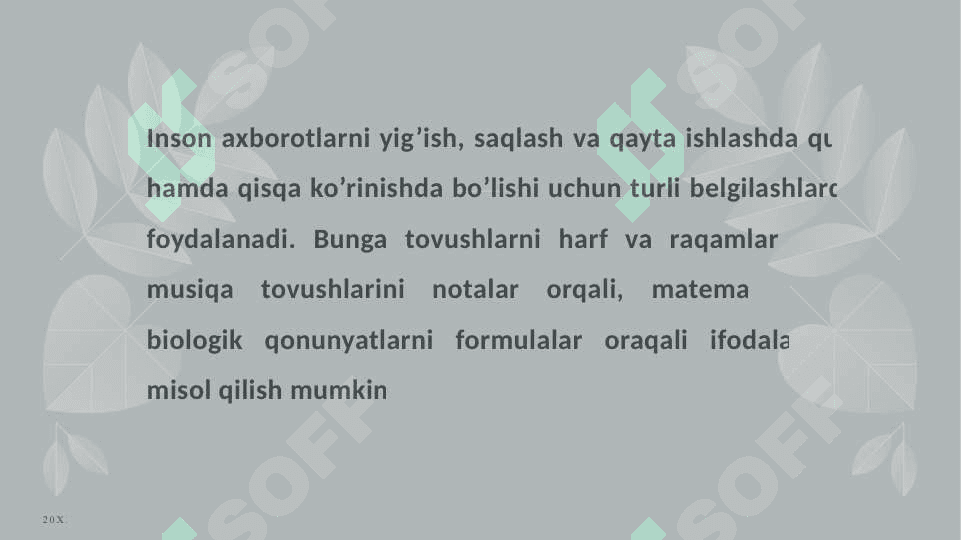 Matn, tasvir va ovozli axborotlarni kodlash 3