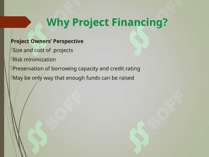 Project finance investments 7