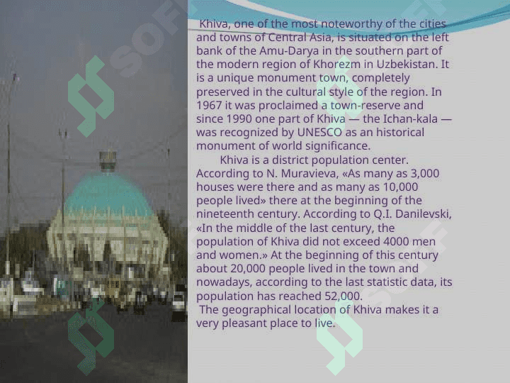 Sightseeings of Khiva 4
