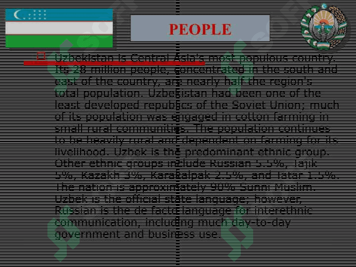 The independence of Uzbekistan 6