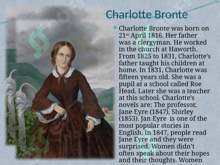 The plot and composition of “JANE EYRE” by Charlotte  Bronte 2