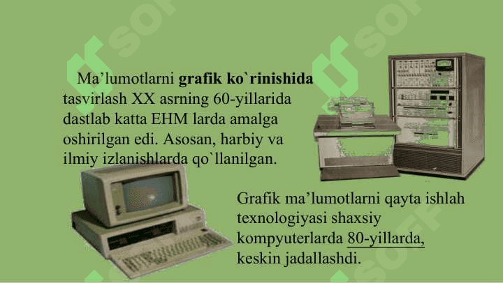 KOMPYUTER GRAFIKASI VA TURLARI 3