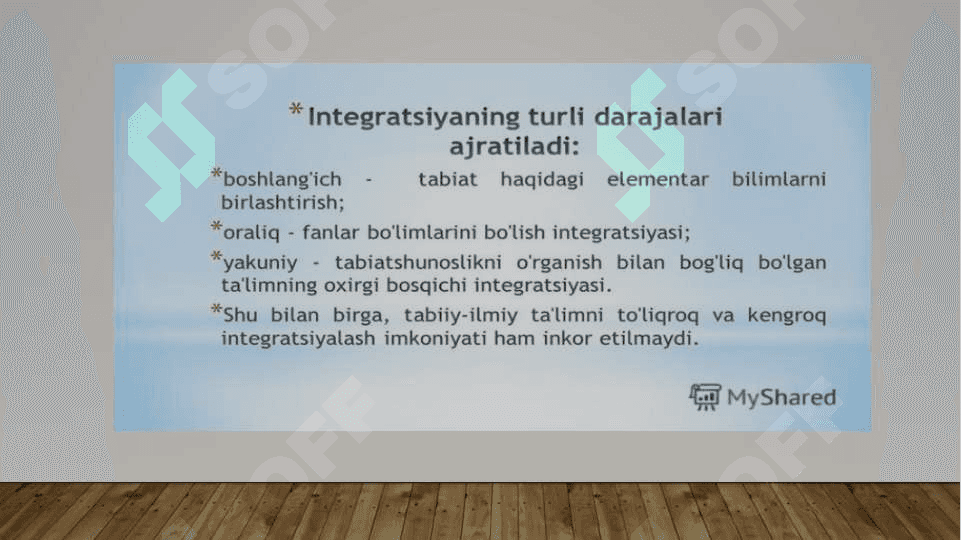 Milliy ta’llimtizimini shakillantirishda integratsion jarayonlarning ahamiyati. Kitobxonlik madaniyatini shakllantirish zaruriyati 5