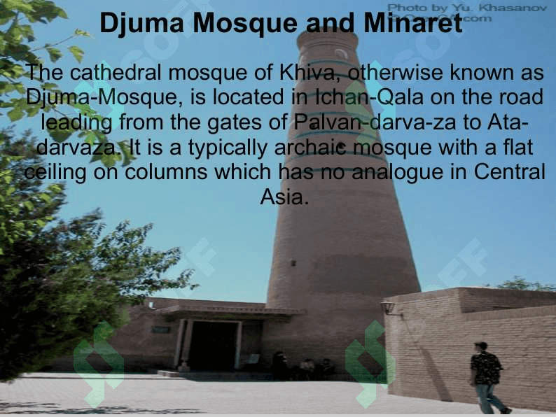 Architectual buildings of Khiva 3