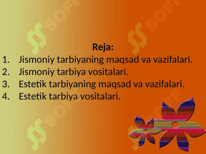 Jismoniy va estetik tarbiya 2
