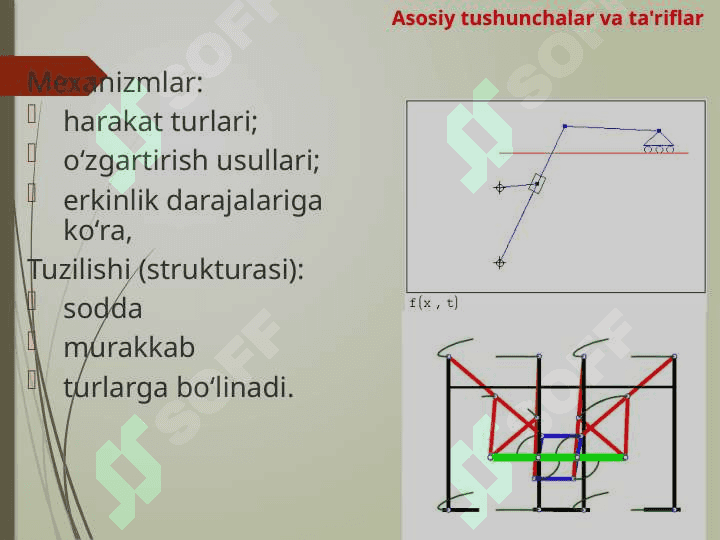 Mexanizm va mashinalar tuzilishining asoslari 3