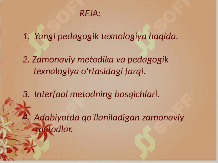 Adabiyot o'qitishda ta'lim texnologiyalarining o'rni va roli 2