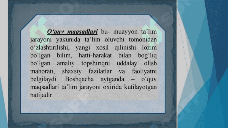 Adabiy ta’limda o’quvchilar bilimini nazorat qilish va baholash 3