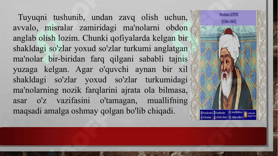 LUTFIY TUYUQLARI 3