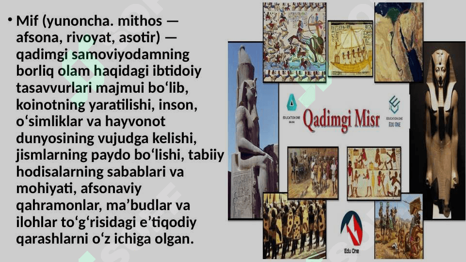 MIF VA UNING TURLARINI O’RGANISH 2
