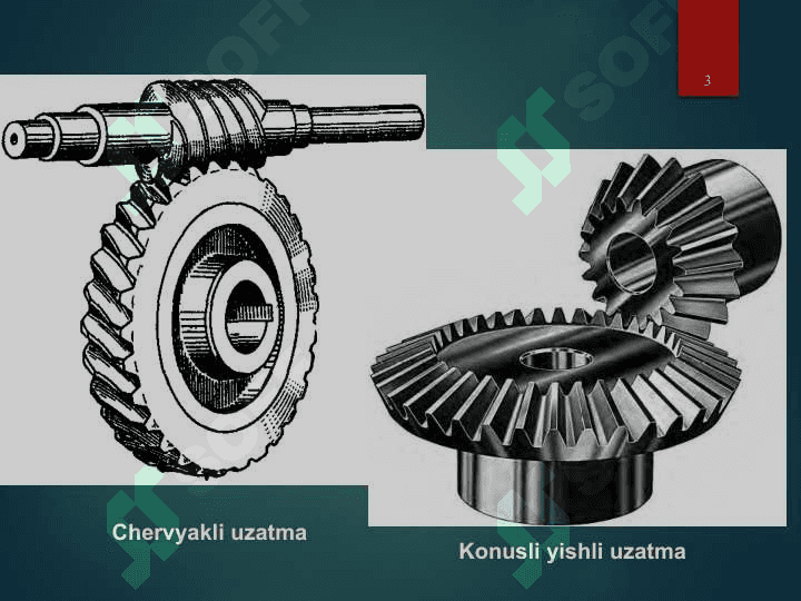 Turli tishli mexanizmlar. Tishli g’ldiraklarni ishlab chiqish usullari 3