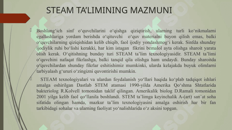 STEAM ta’limi 2