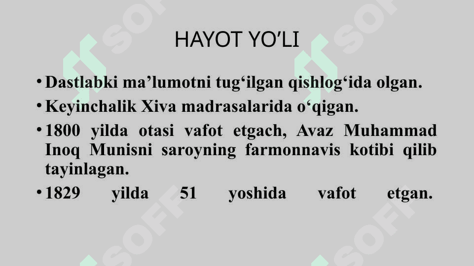 Munis va Ogahiy hayoti, ijodi 3