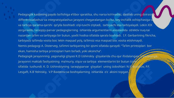 TA’LIM FANLARINI O‘QITISH JARAYONI YAXLIT TIZIM SIFATIDA 3