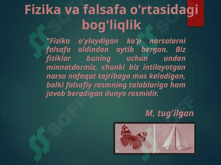 Olamning yagona fizik manzarasi 4