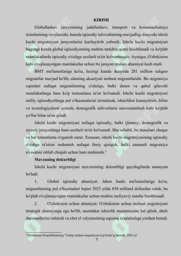 Ishchi kuchi migratsiyasining iqtisodiy o’sishga ta'siri. 3