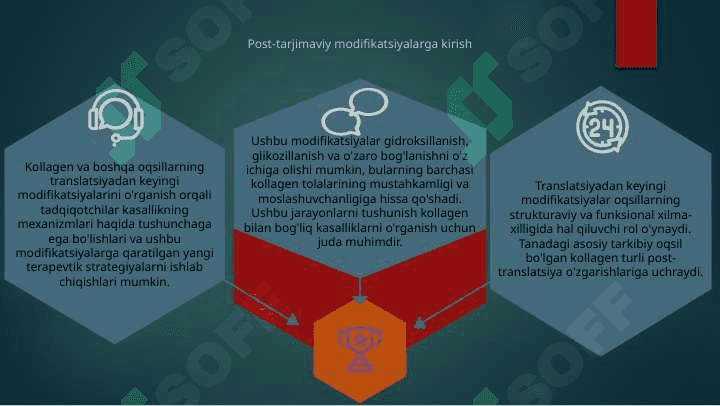 Turli xil oqsillarning translyatsiyadan keyingi modifikatsiyalari 4