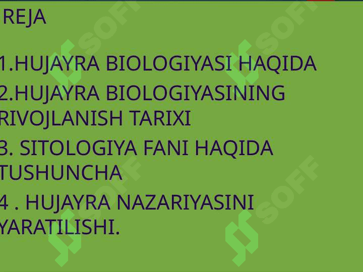 Hujayra biologiyasi. Sitologiyaning rivojlanish bosqichlari. Hujayra ta’limoti. Shvanning hujayra nazariyasi 2