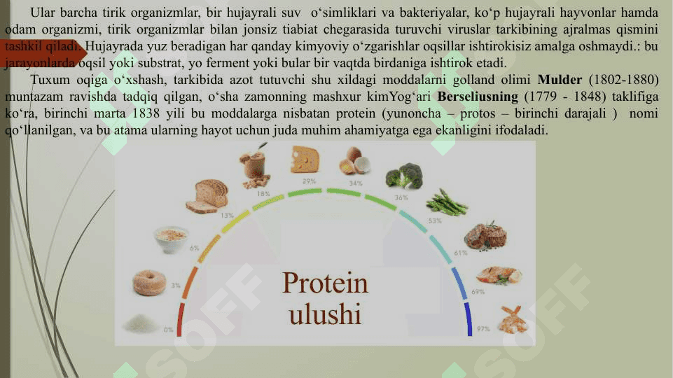 Oqsillarning kimyoviy xususiyatlari 4