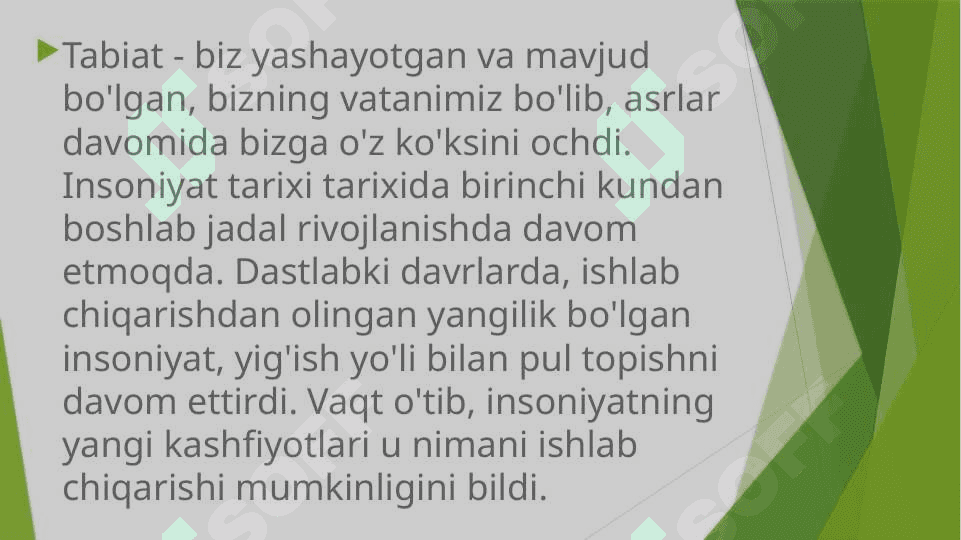 Tabiiy va sun’iy mahsulotlar 4