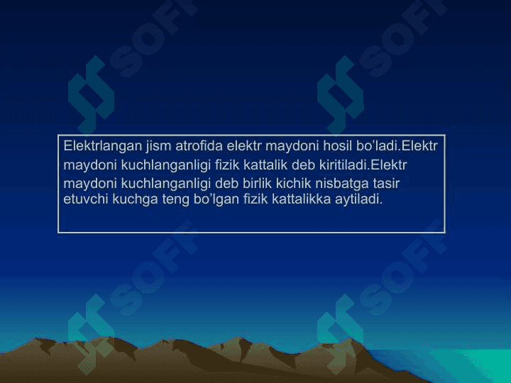 Elektromagnit to’lqinlar. Maksvel lorens nazaryasi 2