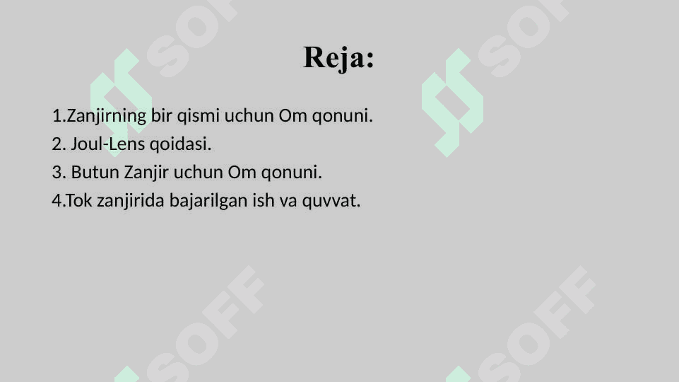 Doimiy toklar 2