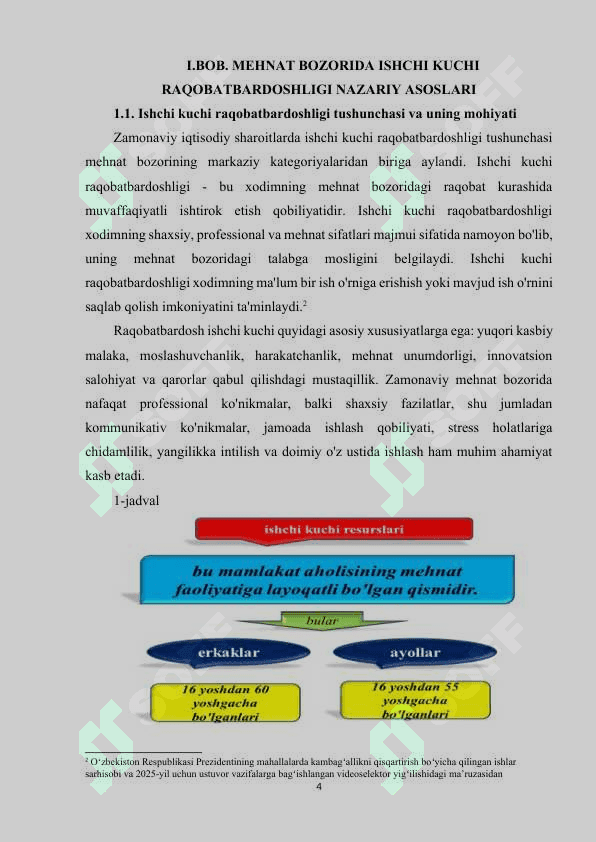 Mehnat bozorida ishchi kuchi raqobatbardoshligini oshirishning samarali yoʻllari. 4
