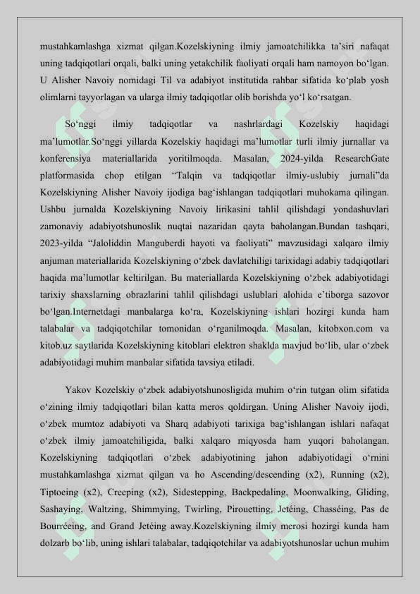Yakov Kozelskiy 25 4