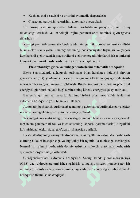 Elektr mashinalarni ishga tushirishda tristorli qurilmalarning qulayliklari 5