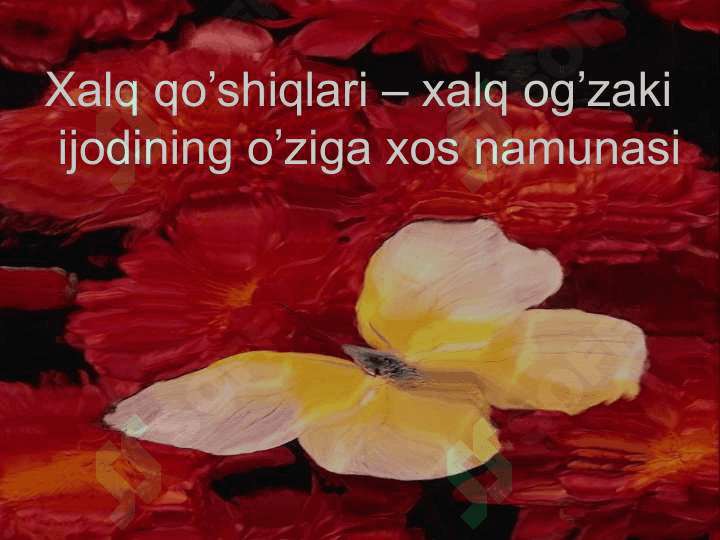 O’zbek xalq qo’shiqlari va ularning xususiyatlari 6