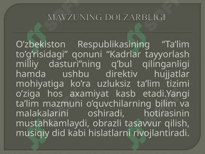 Yevropa klassik kompozitorlarining asarlari orqali o`quvchilarning musiqiy idrokini shakllantirish 5