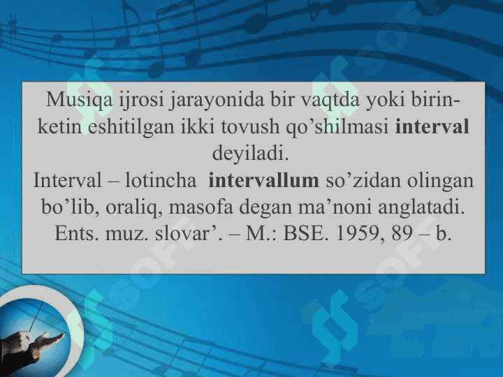 Oddiy, diatonik va xromatik intervallar 3