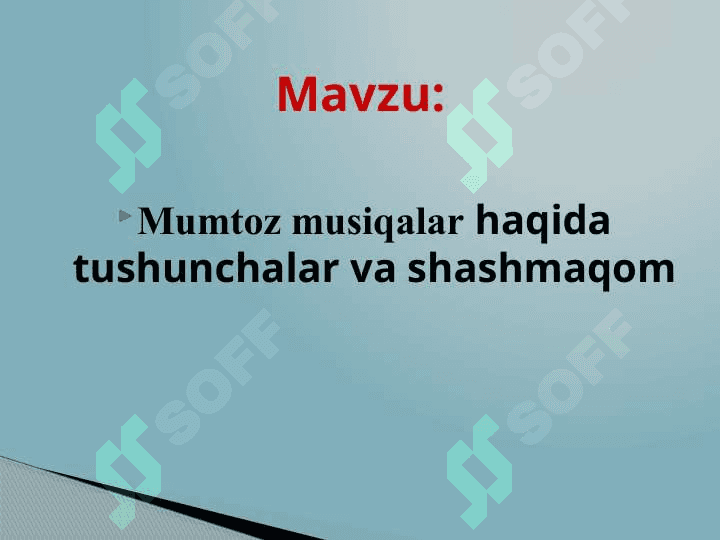 Shashmaqom-mumtoz musiqamiz asosi 3