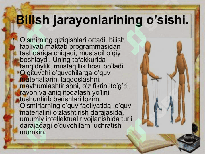 O`smirlik davri psixologiyasi 7