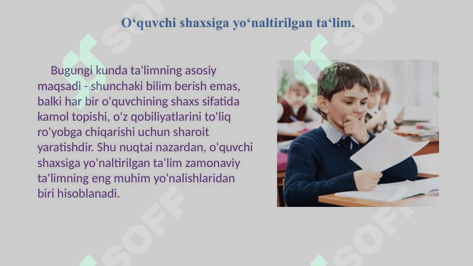 Zamonaviy ta’lim paradigmalari moduli 3