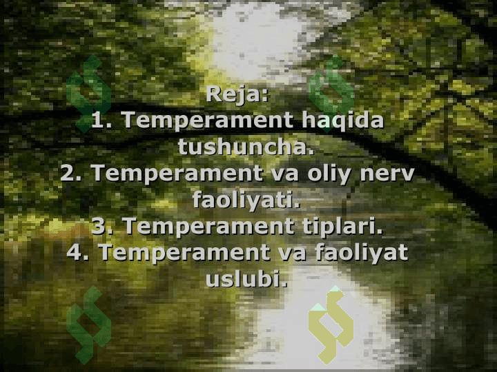 Temperament va faoliyat uslubiTemperament va faoliyat uslubi 2