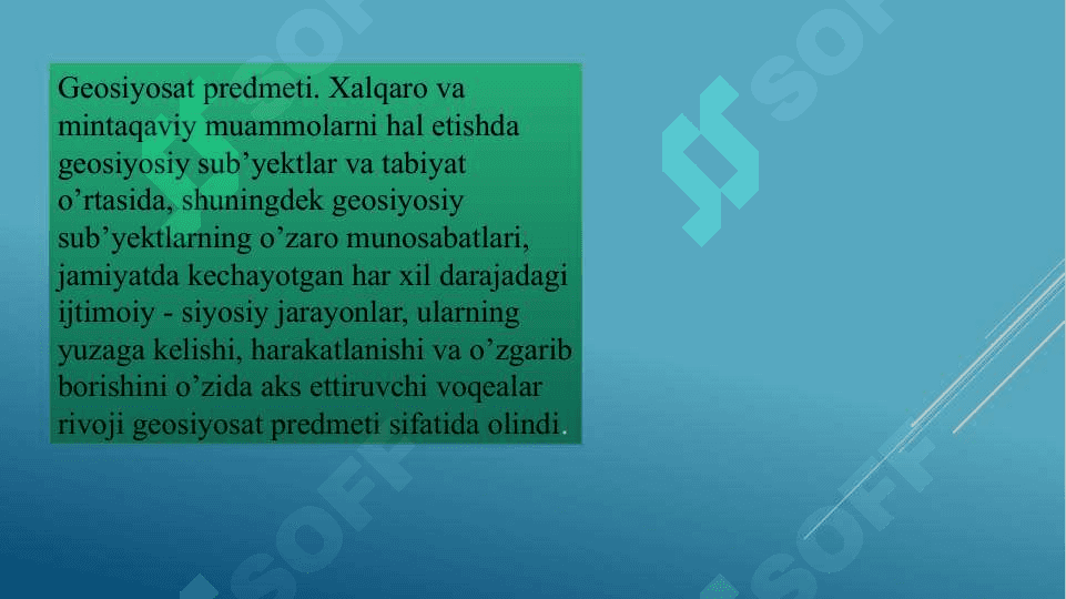 GEOSIYOSAT VA MINTAQAVIY 7