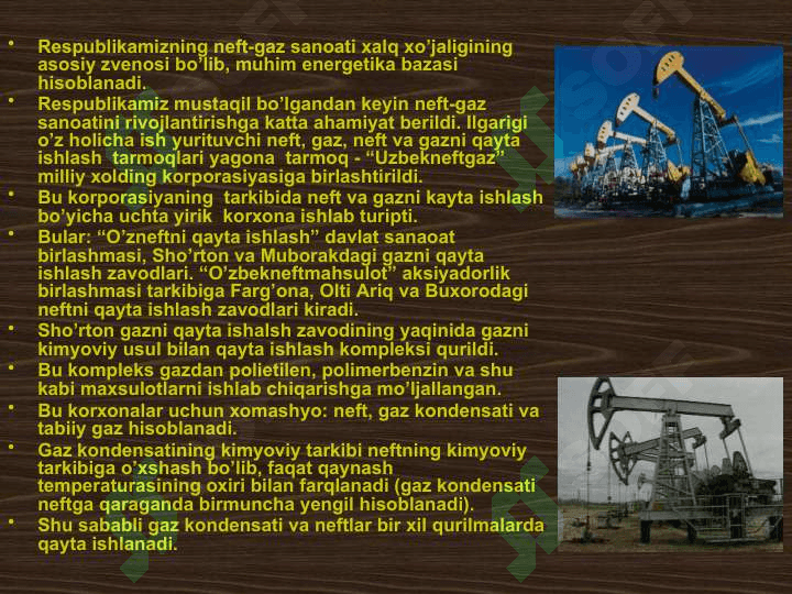 Neft va Gaz sanoati 2
