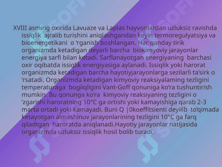 TURLI IQLIM SHAROITLARIDA TERMOREGULYATSIYA 2