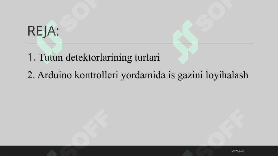 Tutunni aniqlash vositasi 2
