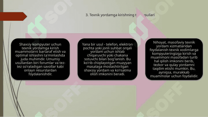 Shaxsiy kompyuterning texnikaviy ta’minotidan foydalanishning ahamiyati va usullari 5