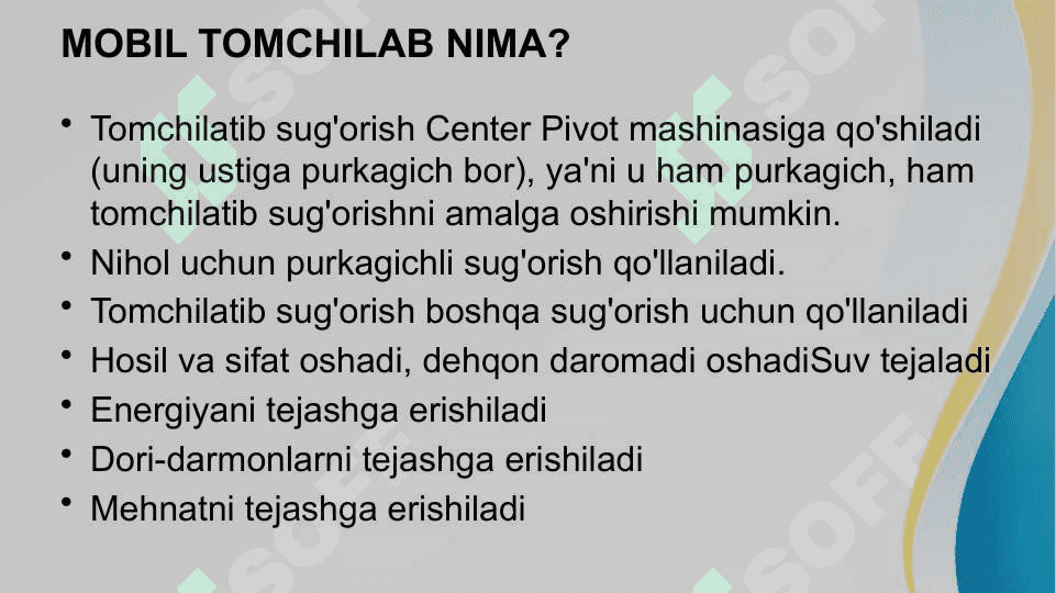 MOBIL TOMCHILAB SUG’ORISH 2