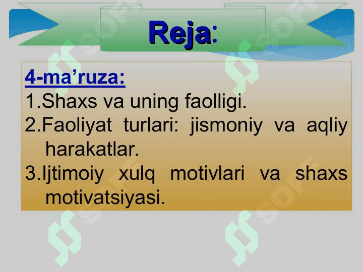 Shaxs faoliyati 2