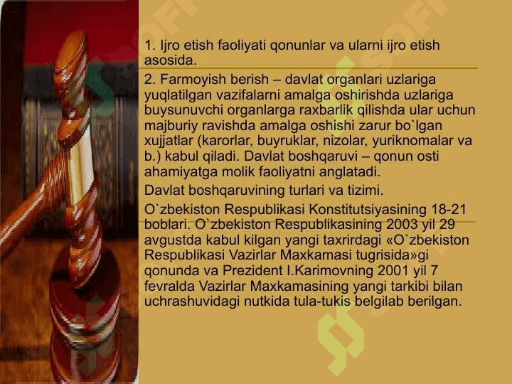 MA'MURIY HUQUQBUZARLIK VA MA'MURIY JAZO 7