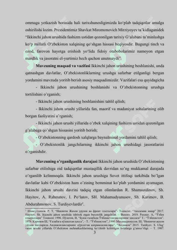 O’ZBEK XALQINING FRONT ORTIDAGI MATONATI 3