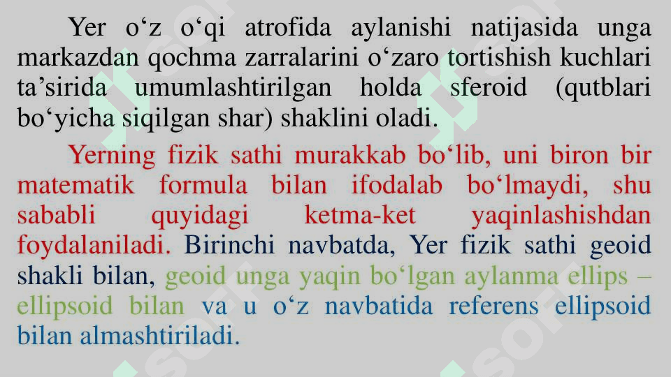 Yer sirtidagi nuqta holatini aniqlash 2