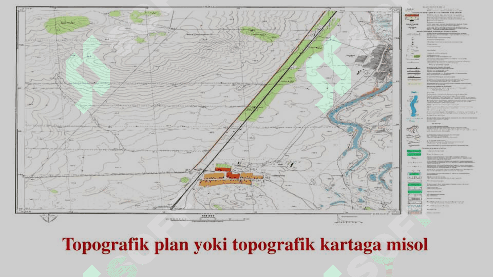 TOPOGRAFIK KARTA VA PLANLAR 8
