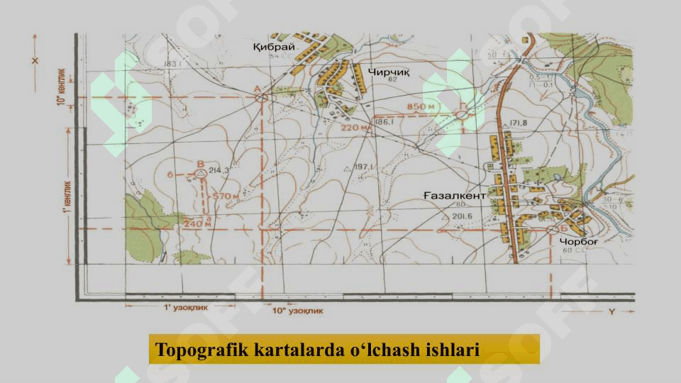 TOPOGRAFIK KARTA VA PLANLARNING VARAQLARGA BO‘LINISHI VA NOMENKLATURASI 5