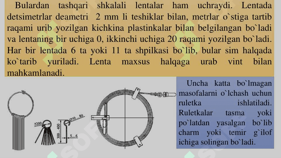 Joyda masofa o‘lchash 8